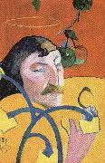Paul Gauguin Self-Portrait with Halo oil painting on canvas